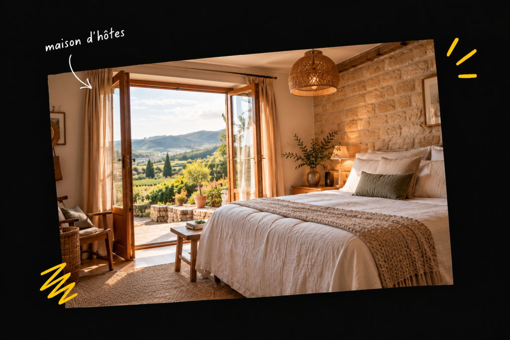 Exemple de projet de site web imaginé par Ato Studio pour une association ou un vigneron